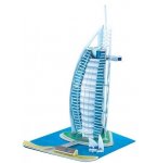 PUZZLE 3D BURJ AL ARAB - DUBAI - 37 PIECES - COLLECTION MONUMENT