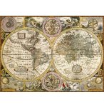 PUZZLE ANCIENNE CARTE DU MONDE 3000 PIECES - COLLECTION PAYS - CLEMENTONI 33531