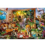 PUZZLE ANIMAUX DANS LA CHAMBRE 6000 PIECES - COLLECTION MER - EDUCA 17679