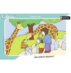 PUZZLE AVEC CADRE : T'CHOUPI AU ZOO 15 PIECES - NATHAN - 86131