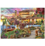 PUZZLE BALADE ITALIENNE 1500 PIECES - COLLECTION PEINTURE ITALIE ROMANTIQUE - EDUCA - 19562