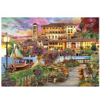 PUZZLE BALADE ITALIENNE 1500 PIECES - COLLECTION PEINTURE ITALIE ROMANTIQUE - EDUCA - 19562