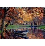 PUZZLE BATEAU SUR LE LAC 2000 PIECES - COLLECTION PAYSAGE ET FORET - BARQUE - EDUCA - 19275