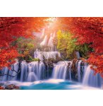 PUZZLE CASCADE EN THAILANDE 2000 PIECES - COLLECTION PAYSAGE ET FORET D'ASIE - EDUCA - 19280