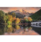 PUZZLE CHINE LIJIANG VIEW 1500 PIECES - COLLECTION PAYSAGE ET MONTAGNE - CLEMENTONI - 31688