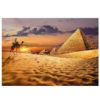 PUZZLE COUCHER DE SOLEIL DANS LE DESERT 1000 PIECES - AFRIQUE ET SAVANE - EDUCA - 19643