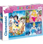 PUZZLE DISNEY : CENDRILLON - BLANCHE NEIGE BELLE ET LA BELLE AU BOIS DORMANT 3 X 48 PIECES - CLEMENTONI - 25211