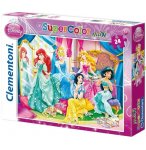 PUZZLE DISNEY LES PRINCESSES - 24 PIECES - PUZZLE SUPER COLOR MAXI - CLEMENTONI - 24420