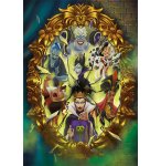 PUZZLE DISNEY LES VILLAINS : MALEFIQUE - URSULA - CRUELLA D'ENFER - JAFAR 1000 PIECES - COLLECTION DISNEY - CLEMENTONI - 39812