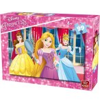 PUZZLE DISNEY PRINCESSE : RAIPONCE BELLE CENDRILLON DANS LA SALLE DE BAL 99 PIECES - KING