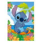PUZZLE DISNEY : STITCH EN VACANCES A LA MER 104 PIECES - SUPERCOLOR - CLEMENTONI - 25755