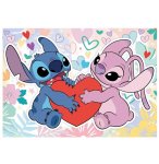 PUZZLE DISNEY STITCH : STITCH ET ANGEL LOVE 500 PIECES - DESSIN ANIME - EDUCA - 19911