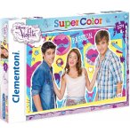 PUZZLE DISNEY VIOLETTA TOMAS & LEON - 104 PIECES - PUZZLE SUPER COLOR - CLEMENTONI - 27891