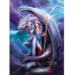 PUZZLE DRAGON MAGE 1000 PIECES - ANNE STOKES - COLLECTION LOUP - CLEMENTONI - 39525