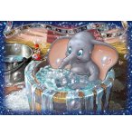 PUZZLE DUMBO L'ELEPHANT PREND SON BAIN ET SOURIS TIMOTHEE 1000 PIECES - COLLECTION DISNEY - RAVENSBURGER 196760