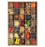 PUZZLE EPICES DU MONDE ET CONDIMENTS 1000 PIECES - CUISINE ET SAVEURS - EDUCA - 15524