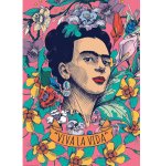 PUZZLE FEMME ET LES FLEURS VIVA LA VIDA 500 PIECES - COLLECTION FRIDA KAHLO - EDUCA - 19251