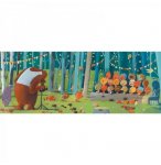 PUZZLE FOREST FRIENDS 100 PIECES - OLIVIER JALLEC - DJECO - DJ07636