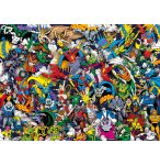 PUZZLE IMPOSSIBLE DC / JUSTICE LEAGUE 1000 PIECES - COLLECTION SUPER HEROES - CLEMENTONI - 39599