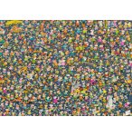 PUZZLE IMPOSSIBLE MORDILLO 1000 PIECES - COLLECTION BANDE DESSINEE - CLEMENTONI - 39992
