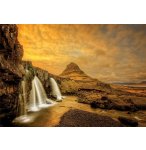 PUZZLE ISLANDE : CHUTE D'EAU DE KIRKJUFELLSFOSS 1000 PIECES - COLLECTION MER - EDUCA 17971