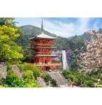 PUZZLE JAPON : TEMPLE SEIGANTO-JI 1000 PIECES - COLLECTION PAYSAGE ASIE ET MONTAGNE - CASTORLAND