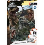 PUZZLE JURASSIC WORLD : T-REX ET PTERANODON DINOSAURES 150 PIECES - COLLECTION ANIMAUX PREHISTORIQUE - NATHAN - 86157