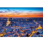 PUZZLE LA TOUR EIFFEL AU COUCHE DU SOLEIL 1500 PIECES - COLLECTION PARIS - CLEMENTONI - 31815