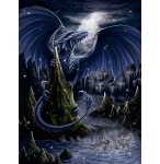 PUZZLE LE DRAGON BLEU 1500 PIECES - COLLECTION FANTASTIQUE - RAVENSBURGER 171057