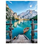 PUZZLE LE LAC DE BRAIES 500 PIECES - COLLECTION PAYSAGE - CLEMENTONI - 35538