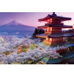 PUZZLE LE MONT FUJI 2000 PIECES - COLLECTION JAPON - EDUCA - 16775