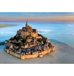 PUZZLE LE MONT SAINT-MICHEL A L'AUBE 1000 PIECES - COLLECTION MONUMENT DE NORMANDIE - EDUCA 19262