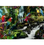 PUZZLE LE PARADIS DES PERROQUETS 2000 PIECES - COLLECTION OISEAUX EXOTIQUES - RAVENSBURGER - 171118