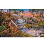 PUZZLE LE REGNE DES ANIMAUX 3000 PIECES - COLLECTION ANIMAUX SAUVAGES DE LA SAVANE - RAVENSBURGER - 164653