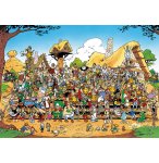 PUZZLE LE VILLAGE D'ASTERIX - OBELIX ET CHIEN IDEFIX - LES ROMAINS - 1000 PIECES - COLLECTION DESSIN ANIME - 12000473