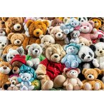 PUZZLE LES NOUNOURS 500 PIECES - COLLECTION JOUET OURS EN PELUCHE - ANIMAUX DE LA FORETS - EDUCA - 20242