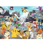 PUZZLE LES POKEMON A LA MONTAGNE MEWTWO PIKACHU DRACAUFEU 1500 PIECES - COLLECTION DESSIN ANIME - RAVENSBURGER - 16784