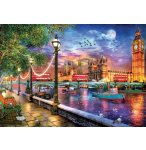 PUZZLE LONDRES AU COUCHER DU SOLEIL 2000 PIECES - COLLECTION MONUMENTS ANGLETERRE - EDUCA - 19046