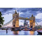 PUZZLE LONDRES TOWER BRIDGE AU CREPUSCULE 3000 PIECES - COLLECTION PAYSAGE - RAVENSBURGER - 160174