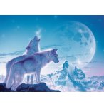 PUZZLE LOUPS : LE CHANT DE L'AUBE - 1500 PIECES COLLECTION ANIMAUX - RAVENSBURGER - 162086