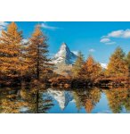 PUZZLE MONTAGNE LE MONT CERVIN EN AUTOMNE 1000 PIECES - COLLECTION PAYSAGE DES ALPES - EDUCA 17973