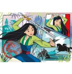 PUZZLE MULAN 104 PIECES - COLLECTION SUPERCOLOR - PRINCESSE DISNEY - CLEMENTONI - 27136