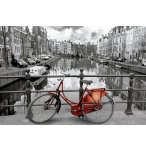 PUZZLE NOIR ET BLANC AMSTERDAM ET LE VELO 3000 PIECES - COLLECTION PAYSAGE - EDUCA - 16018