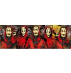 PUZZLE PANORAMA LA CASA DE PAPEL 1000 PIECES - COLLECTION TELE SCIENCE FICTION - NETFLIX - CLEMENTONI - 39545