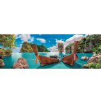 PUZZLE PANORAMA THAILANDE COIN PARADISIAQUE DE PHUKET 1000 PIECES - COLLECTION MER ET PLAGE - CLEMENTONI - 39642