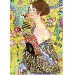 PUZZLE PEINTURE : LA DAME A L'EVENTAIL 1000 PIECES - COLLECTION PEINTRE GUSTAV KLIMT - EDUCA - 19932