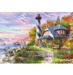 PUZZLE PHARE A ROCK BAY 4000 PIECES - COLLECTION PAYSAGE - EDUCA - 17677