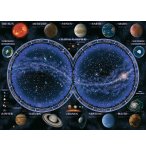 PUZZLE PLANISPHERE ET LES PLANETES - 1500 PIECES COLLECTION ASTROLOGIE - RAVENSBURGER - 16373