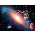 PUZZLE STATION SPATIALE INTERNATIONALE 500 PIECES - COLLECTION ESPACE - CLEMENTONI - 35075