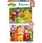 PUZZLE TELETUBBIES EN PROMENADE 2 X 20 PIECES - EDUCA - 17016*****